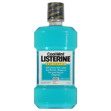 Mouthwash Listerine 500 mL Cool Mint Flavor