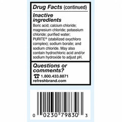 Eye Lubricant Refresh Tears 1 oz. Eye Drops,Packaging Type- Each