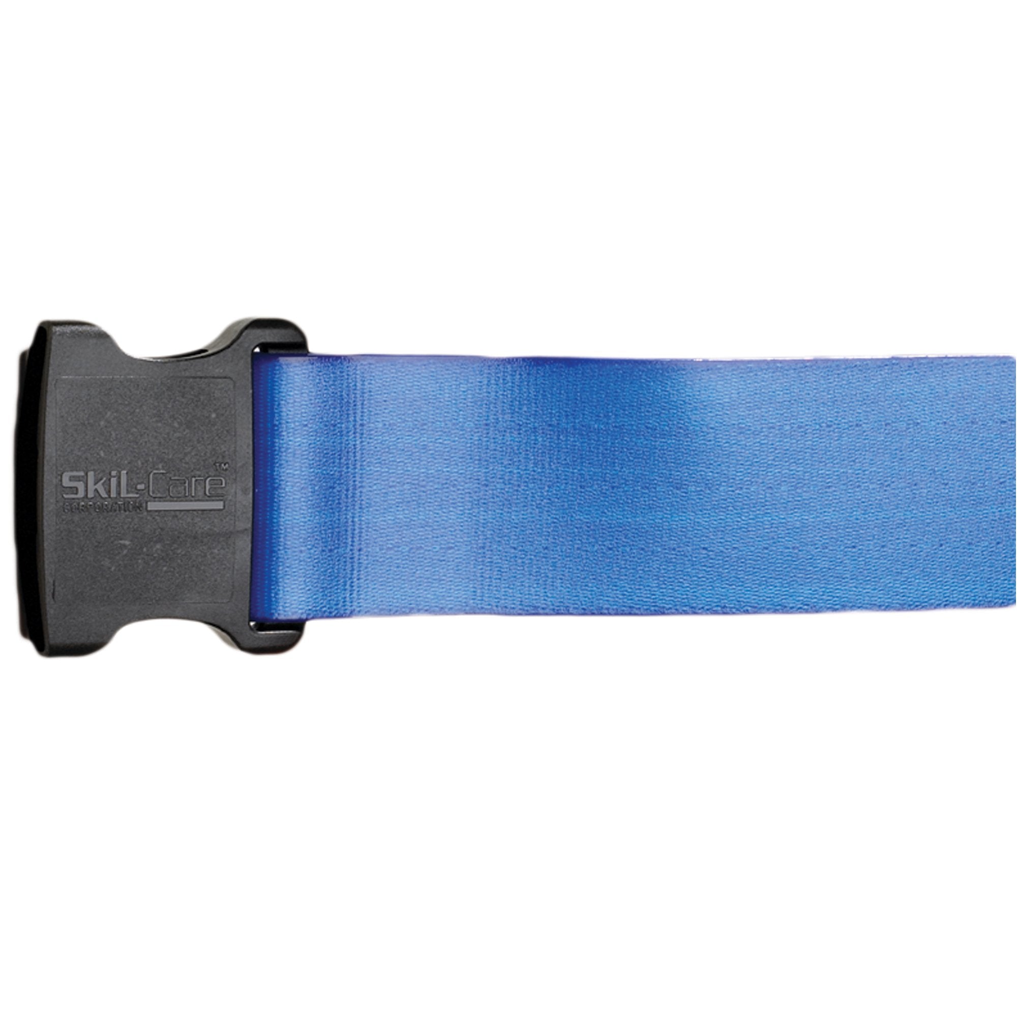 Gait Belt SkiL-Care PathoShield 60 Inch Length Blue Plastic Coated Webbing