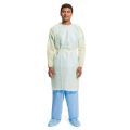Protective Procedure Gown Halyard Tri-Layer Large Yellow NonSterile AAMI Level 2 Disposable,Packaging Type- Each