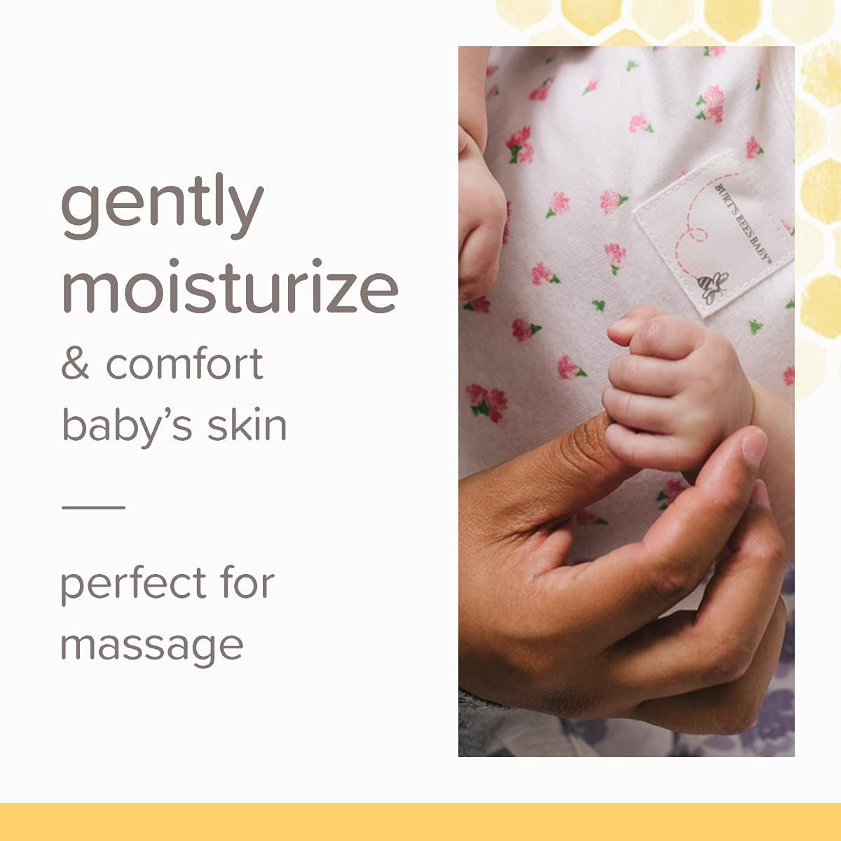 Baby™ Nourishing Baby Oil, 100% Natural Baby Skin Care 4 Ounce Bottle Pack of 3