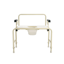 bariatric hd drop arm commode 30