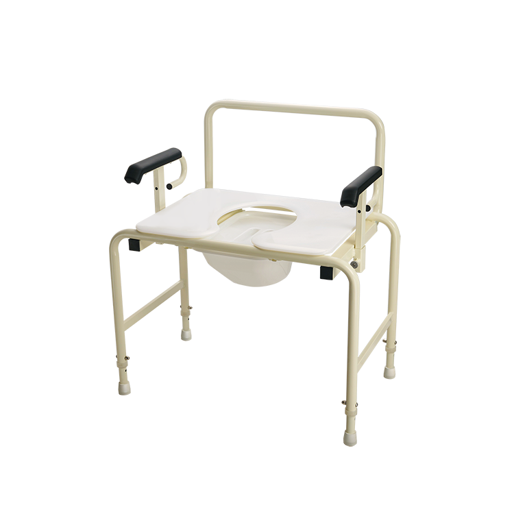 bariatric hd drop arm commode 30