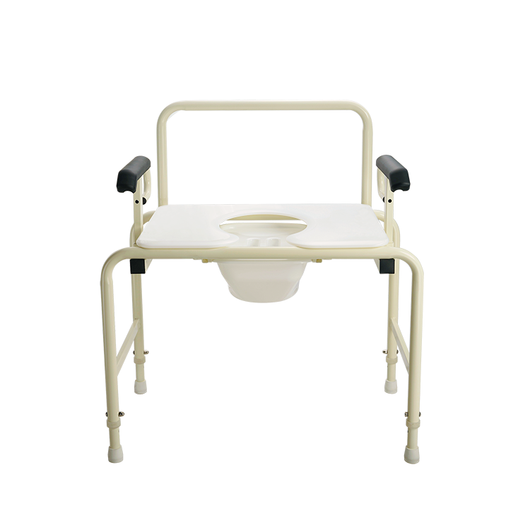 bariatric hd drop arm commode 30