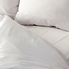Bed Sheet Fitted 36 X 84 Inch White Reusable