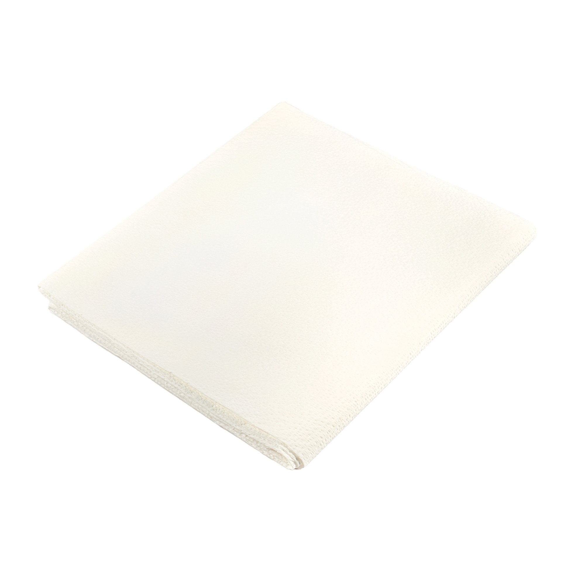 Bed Sheet Flat 40 X 72 Inch White 2 Ply Tissue Disposable