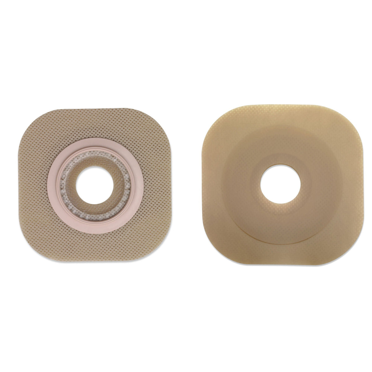 Ostomy Barrier New Image Flextend Precut, Extended Wear Without Tape 44 mm Flange Green Code System Hydrocolloid 7/8 Inch Opening | 5/Box - 1-1/4 inch opening