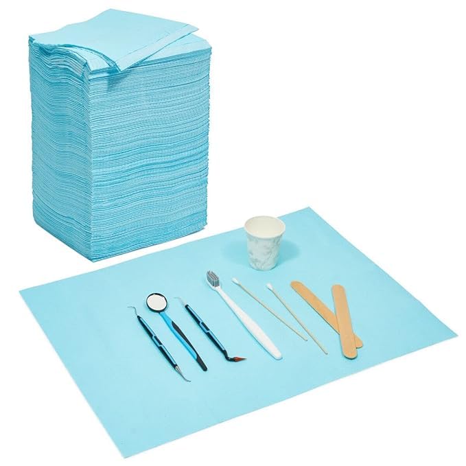 bib tidi slipover disposable poly tissue packaging type case