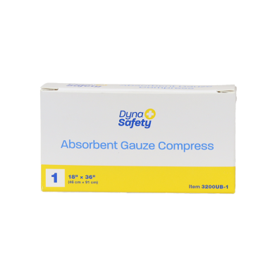 absorbent gauze compress 1