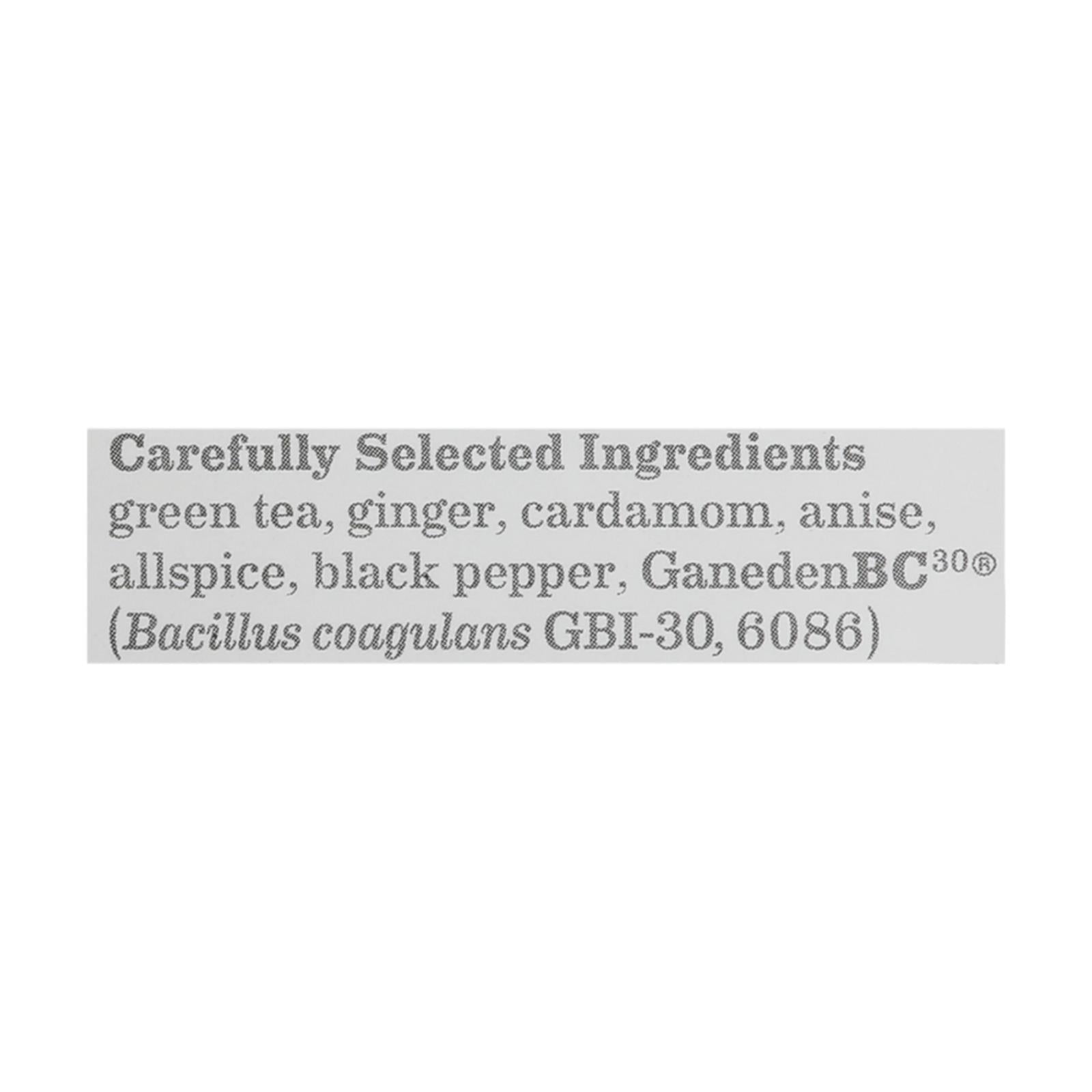 bigelow tea green tea with ginger case of 6 18 bag