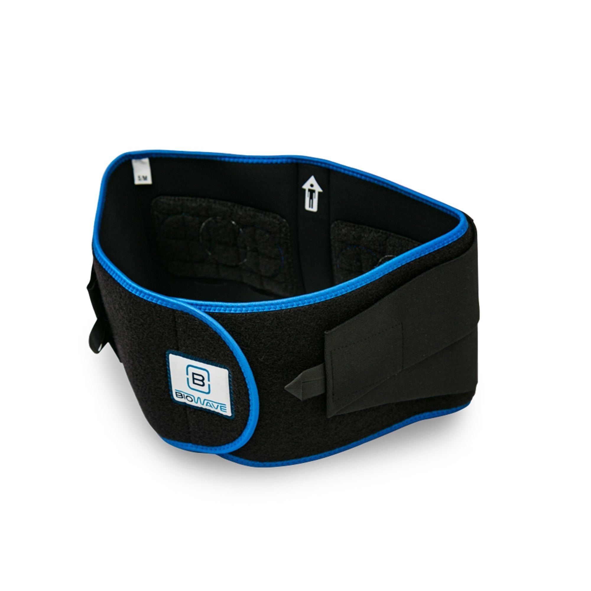 biowave biowrap electrode compression garment for lower back pain relief large extra large biowrap blue electrotherapy electrode garment mk1216488bx