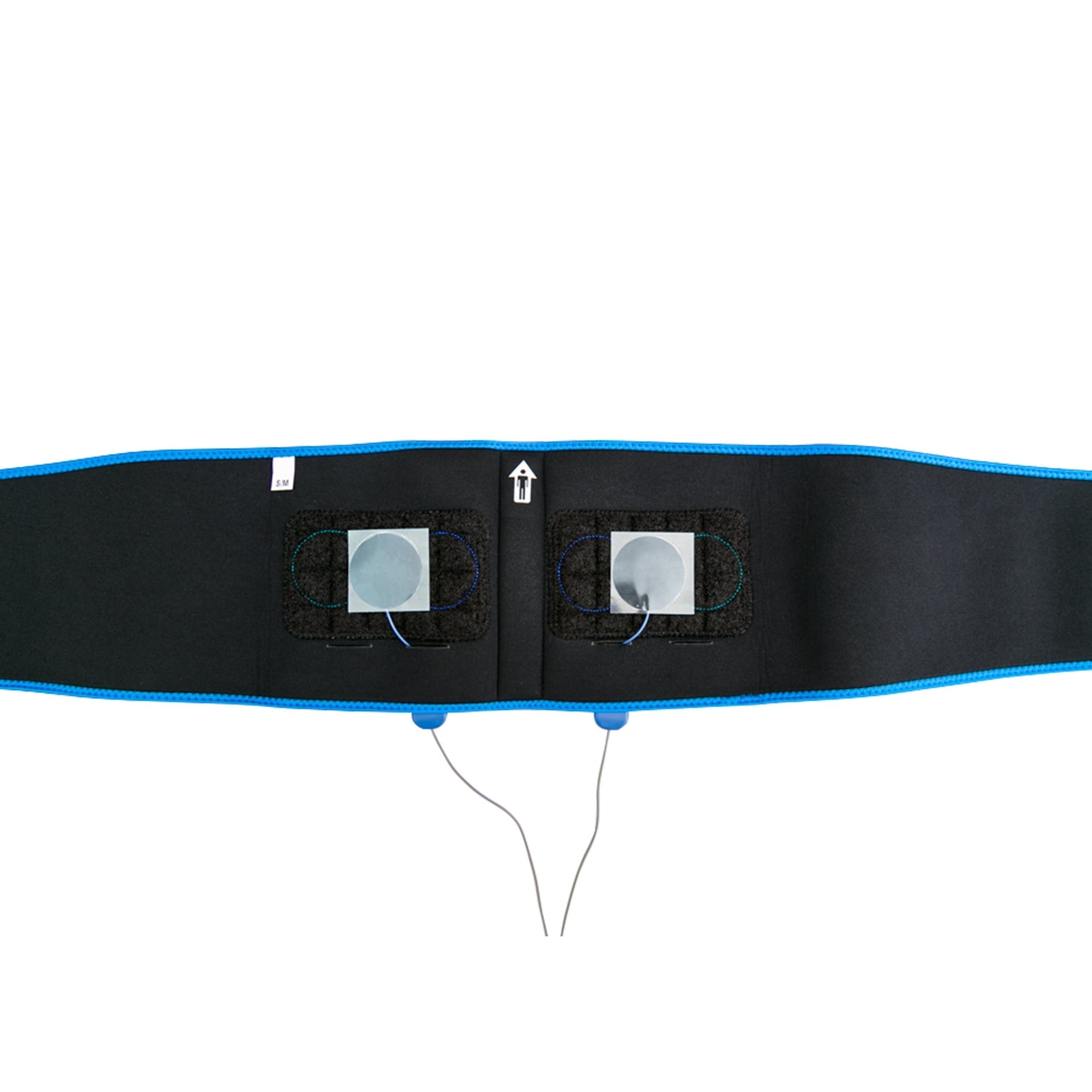 biowave biowrap electrode compression garment for lower back pain relief large extra large biowrap blue electrotherapy electrode garment mk1216488bx