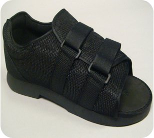 Post Op Shoe Small Male Black