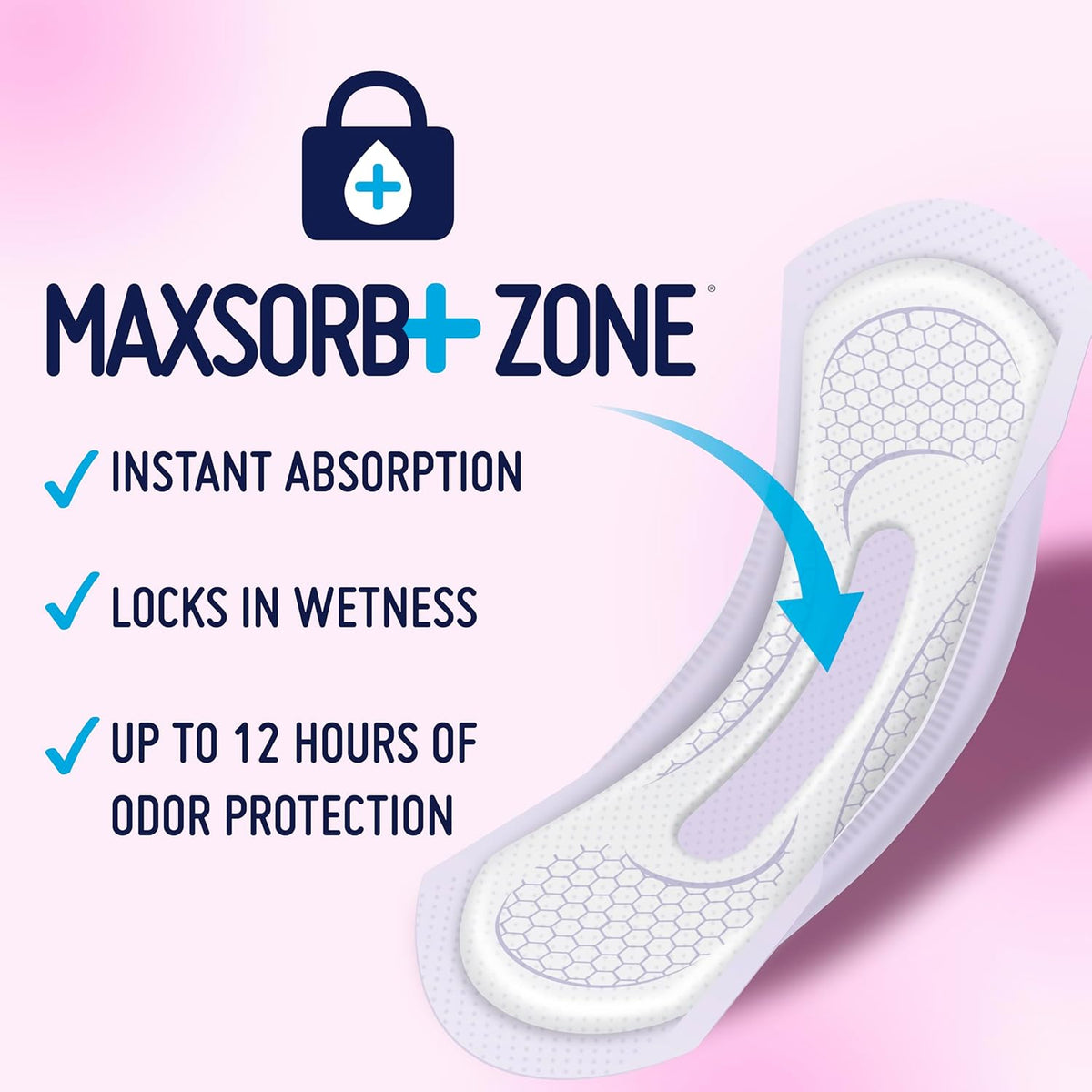 bladder control pad prevail daily pads 11 inch length heavy absorbency polymer core one size fits most packaging type case
