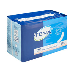 bladder control pad tena proskin heavy 12 inch length heavy absorbency dry fast core one size fits most packaging type case