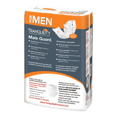 bladder control pad tranquility male guard 5 1 4 x 12 1 4 inch length heavy absorbency super absorbent core one size fits most packaging type case