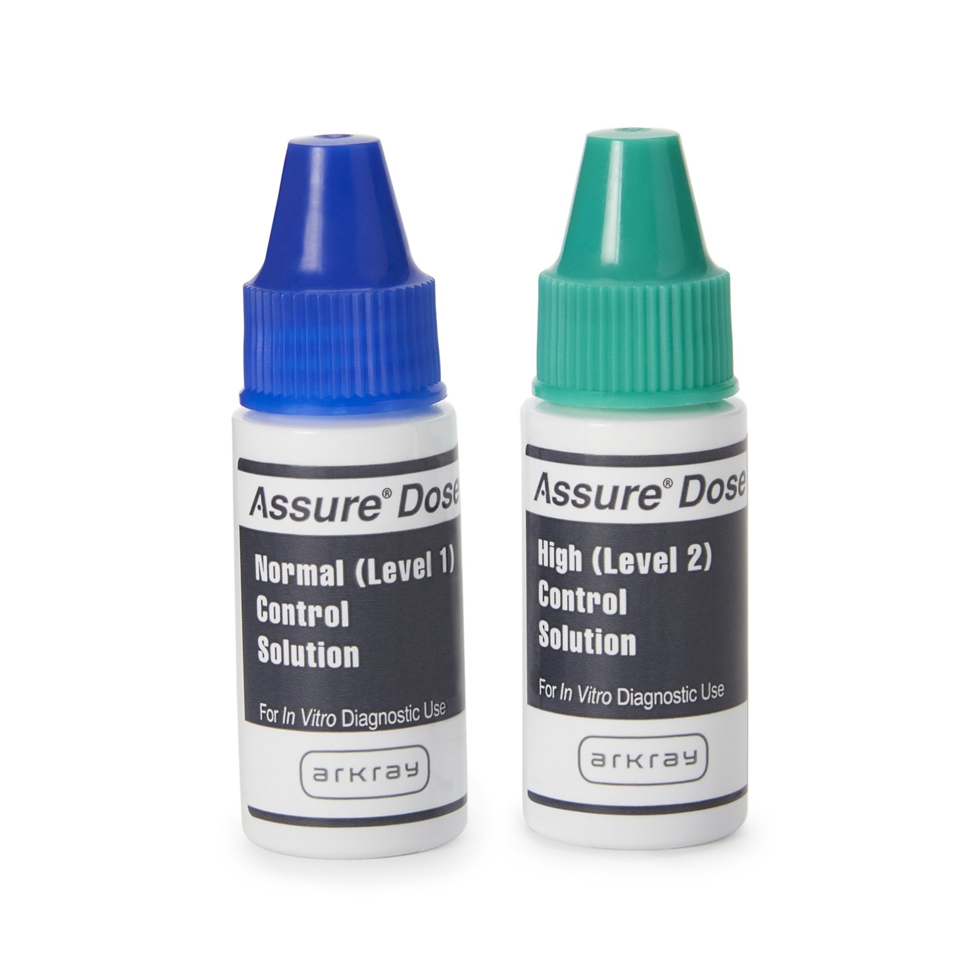 Blood Glucose Control Solution Assure Dose 2 X 2.5 mL Level 1 & 2