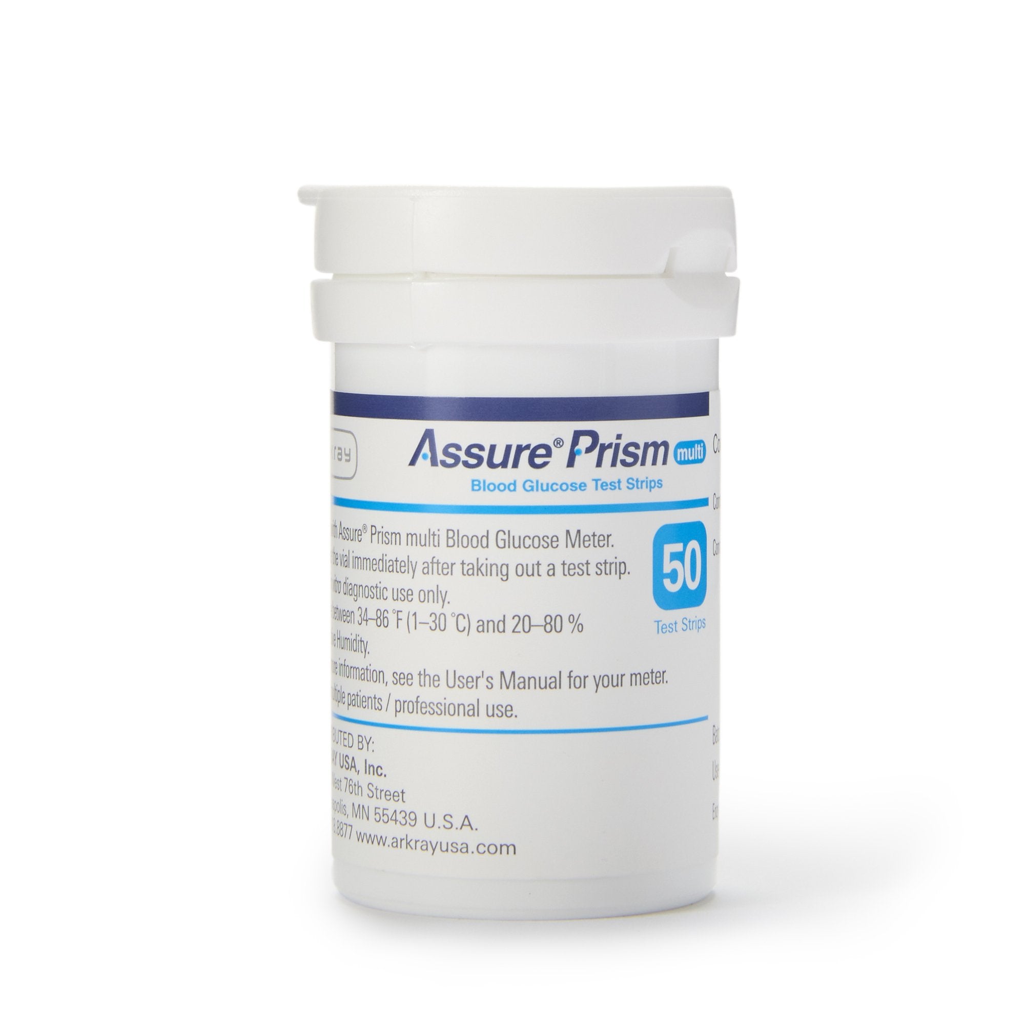 Blood Glucose Test Strips Assure 50 Strips per Pack
