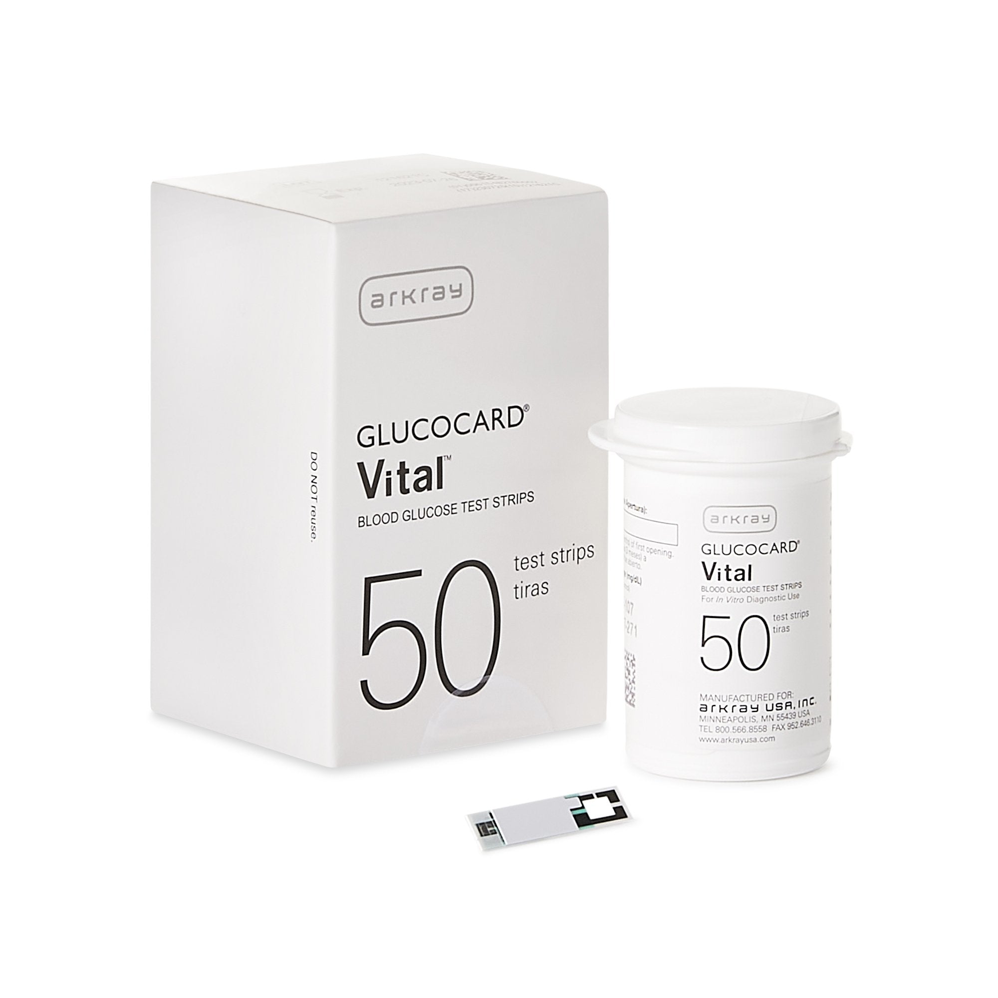 Blood Glucose Test Strips Glucocard Vital 50 Strips per Pack