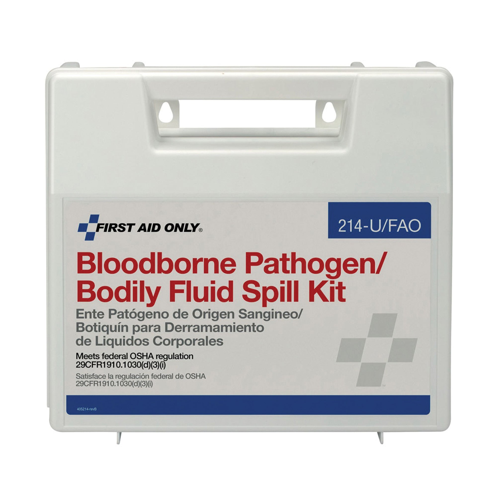 bloodborne pathogen and bodily fluid spill kit first aid only