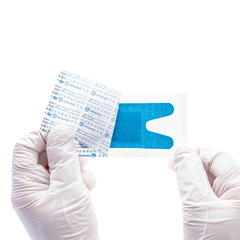 blue metal detectable woven bandage 6