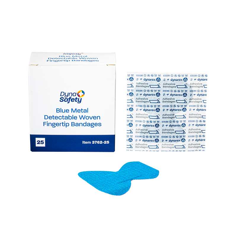 blue metal detectable woven bandage 6