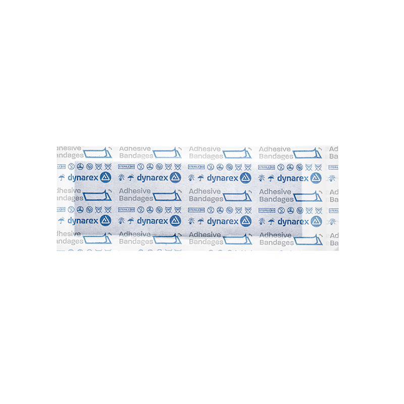 blue metal detectable woven bandage 6