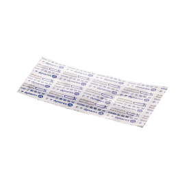 blue metal detectable woven bandage knuckle