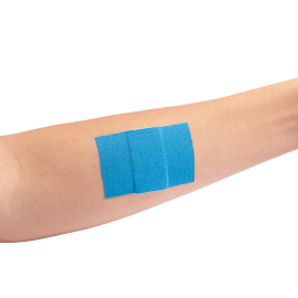 blue metal detectable woven bandage xl 1