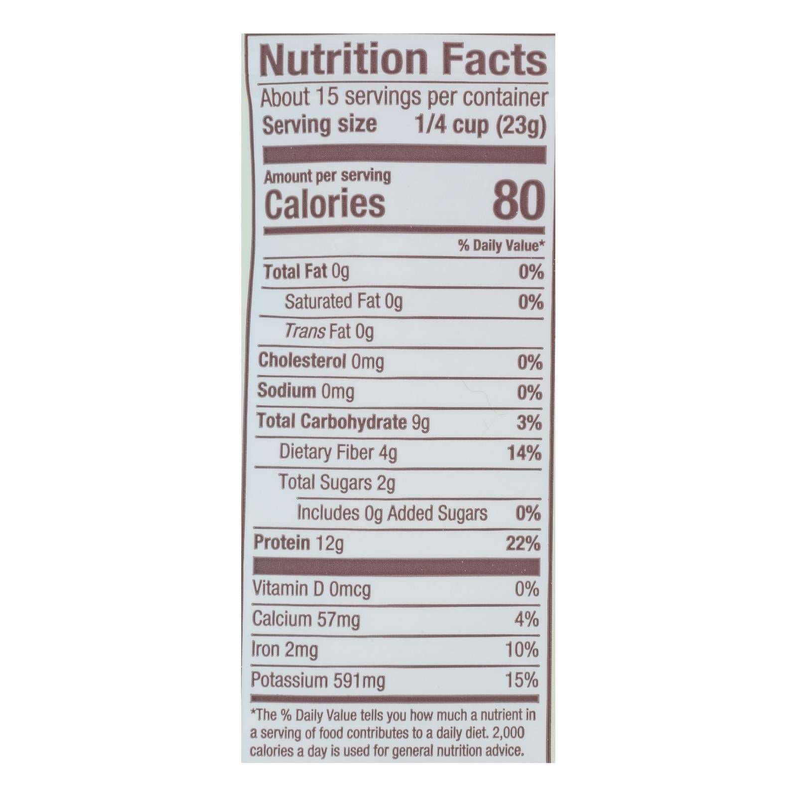 bobs red mill texturized veg protein g f case of 4 12 oz