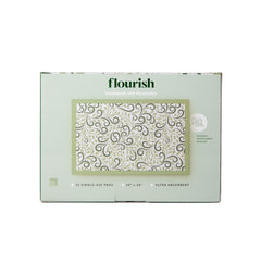 boom home medical flourish ultra absorbent underpads sage green flourish disposable underpad mk1253386bx