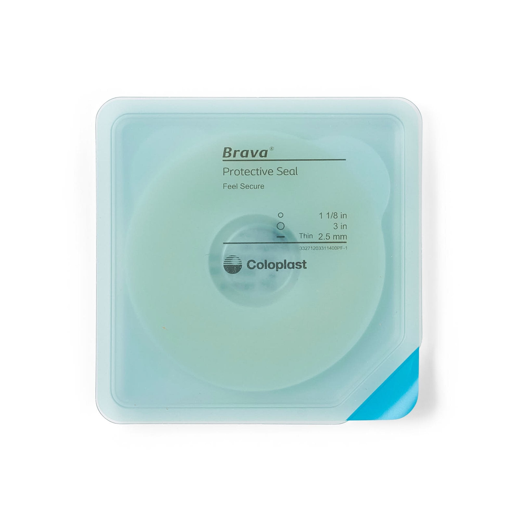 Ostomy Seal Brava Thin 1 1/8 (27 mm) Stoma 3 Inch (76 mm)
