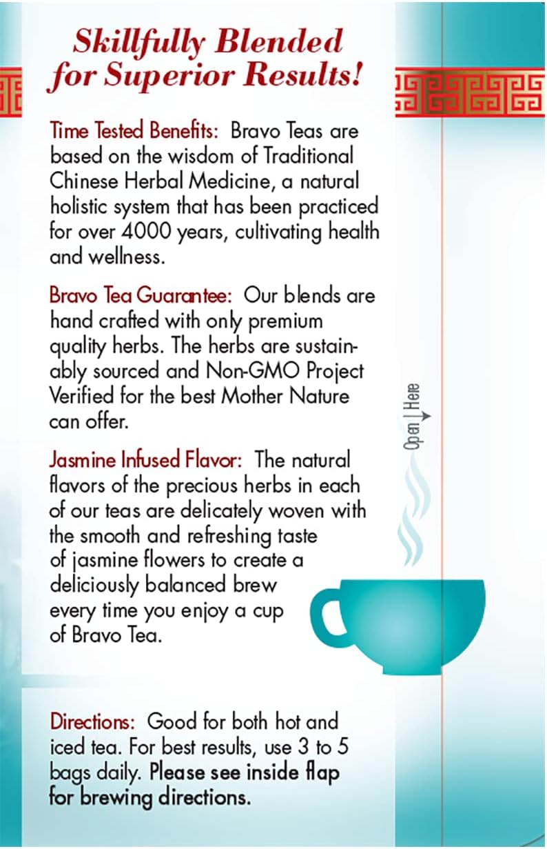 bravo teas and herbs tea triple joint reief 20 bag