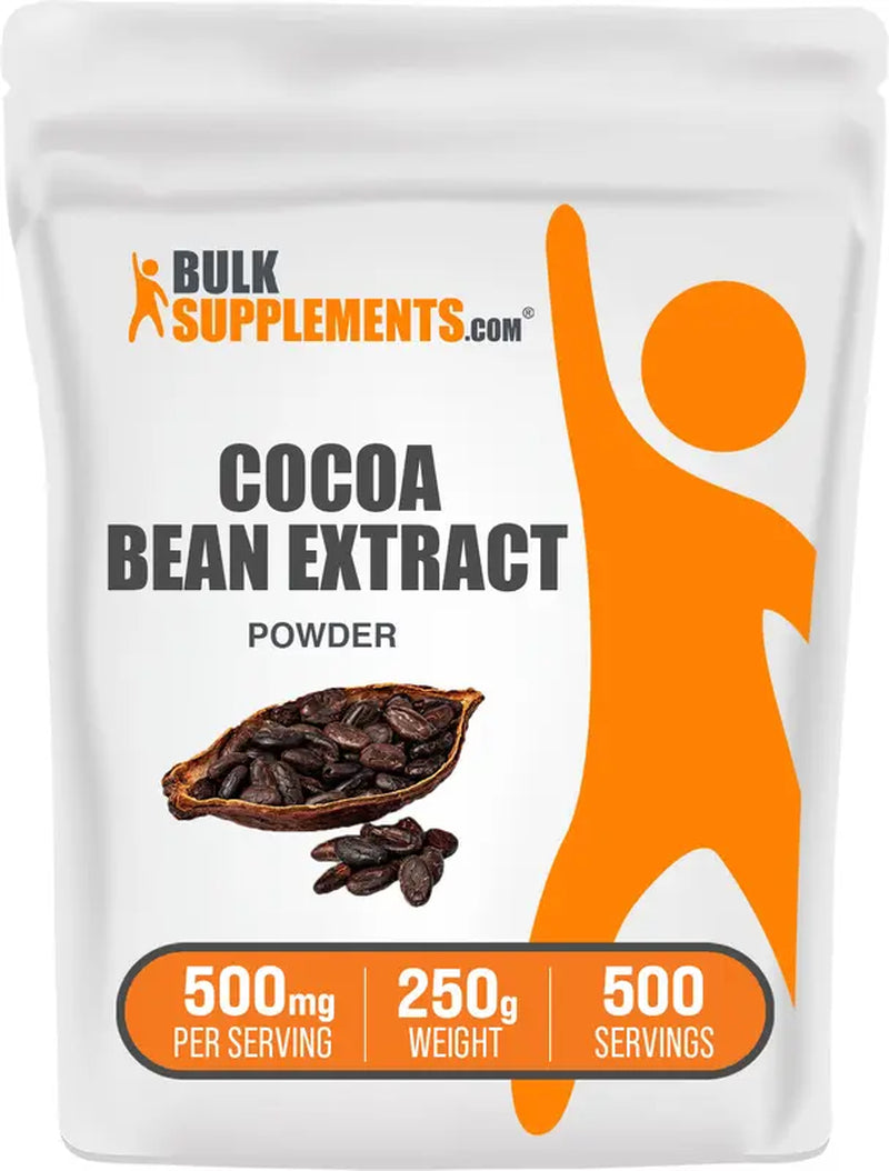 Bulksupplements.Com Cocoa Bean Extract Powder   Dietary Supplements   Edible   Natural Antioxidants   100G 1Kg   500Mg per Serving