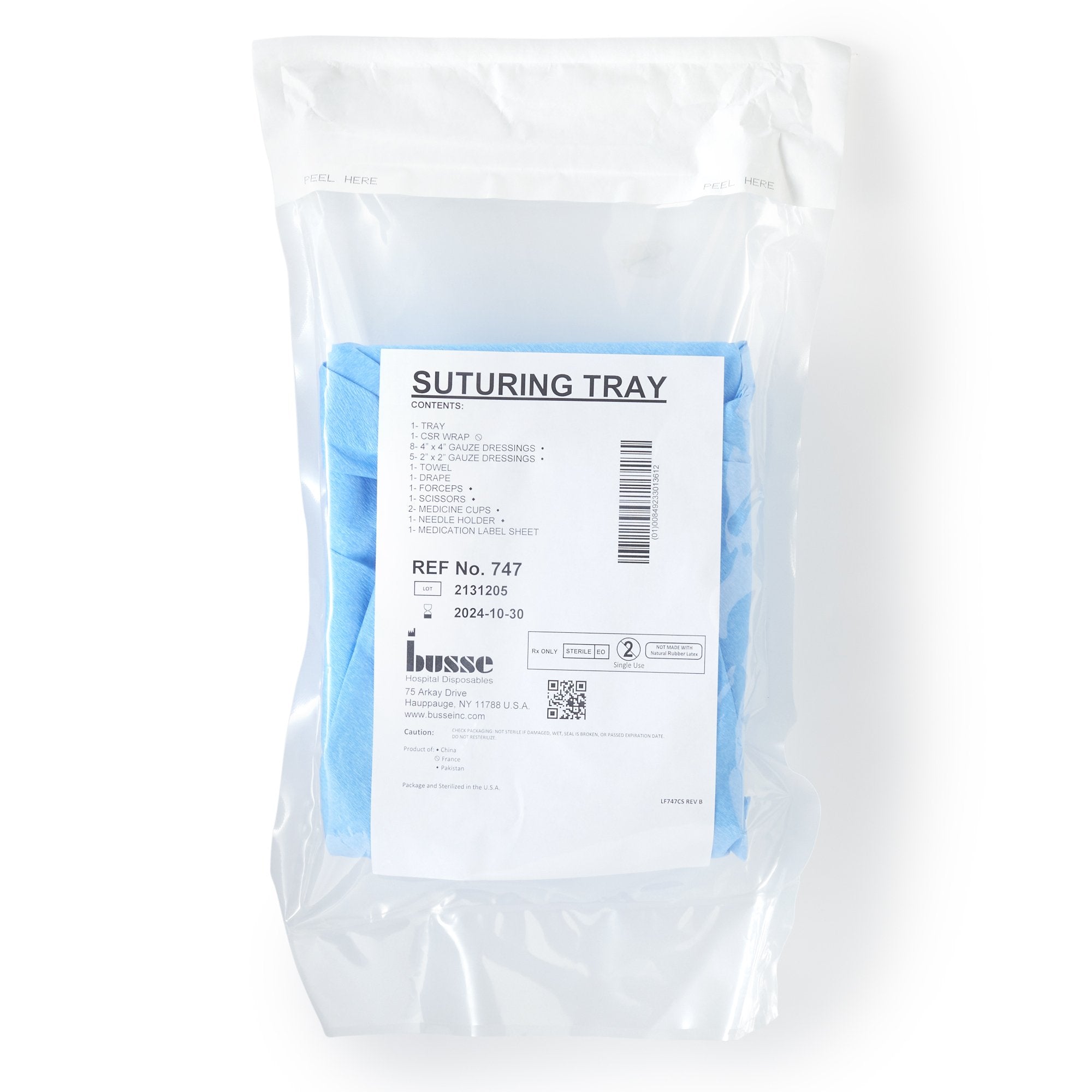 busse suturing tray busse hospital suture tray mk271223ea