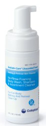 Rinse-Free Shampoo and Body Wash Bedside-Care 4 oz. Pump Bottle Unscented