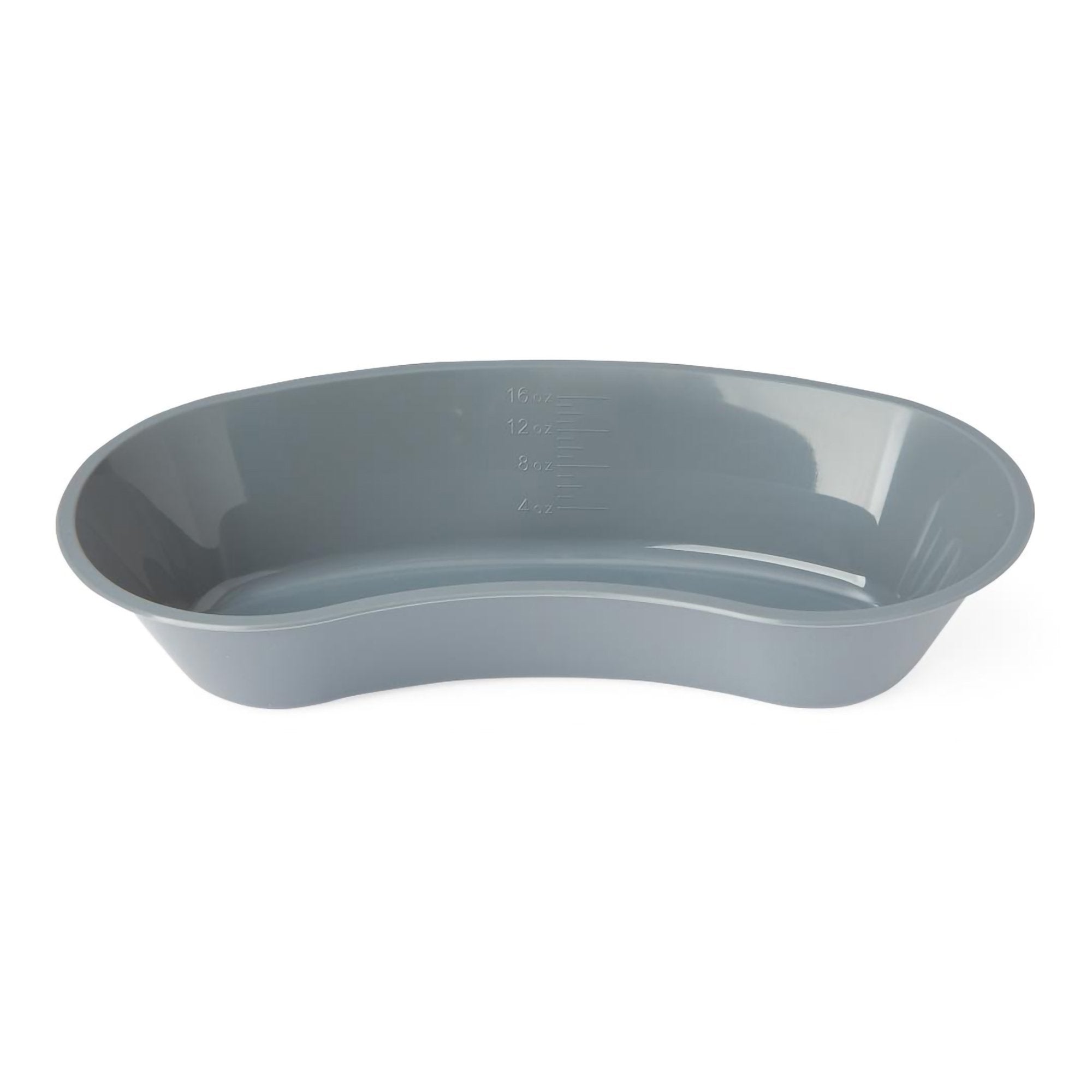 Emesis Basin Medline Graphite 16 oz. Plastic Single Patient Use