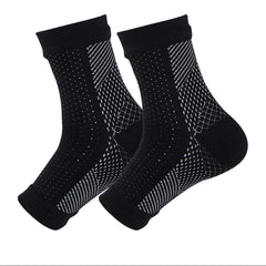 1Pair Neuropathy Socks for Men Women, Soothe Compression Socks for Neuropathy Pain,Ankle Brace Plantar Fasciitis Swelling Relief