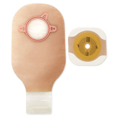 Ileostomy / Colostomy Pouch New Image Two-Piece System 12 Inch Length Flat, Trim to Fit 2-1/4 Inch Stoma Drainable | 5/Box Default Title