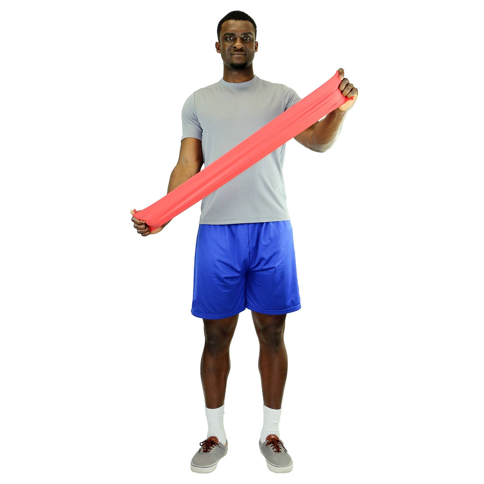cando exercise resistance band red 5 inch x 6 yard light resistance cando exercise resistance band mk803429ea