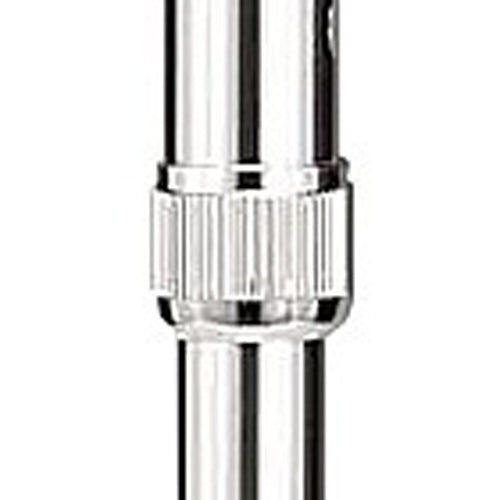 Cane Adj. Round Handle Silver W/foam Comfort Grip All Care Store