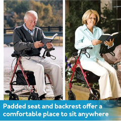 carex classics steel rollator