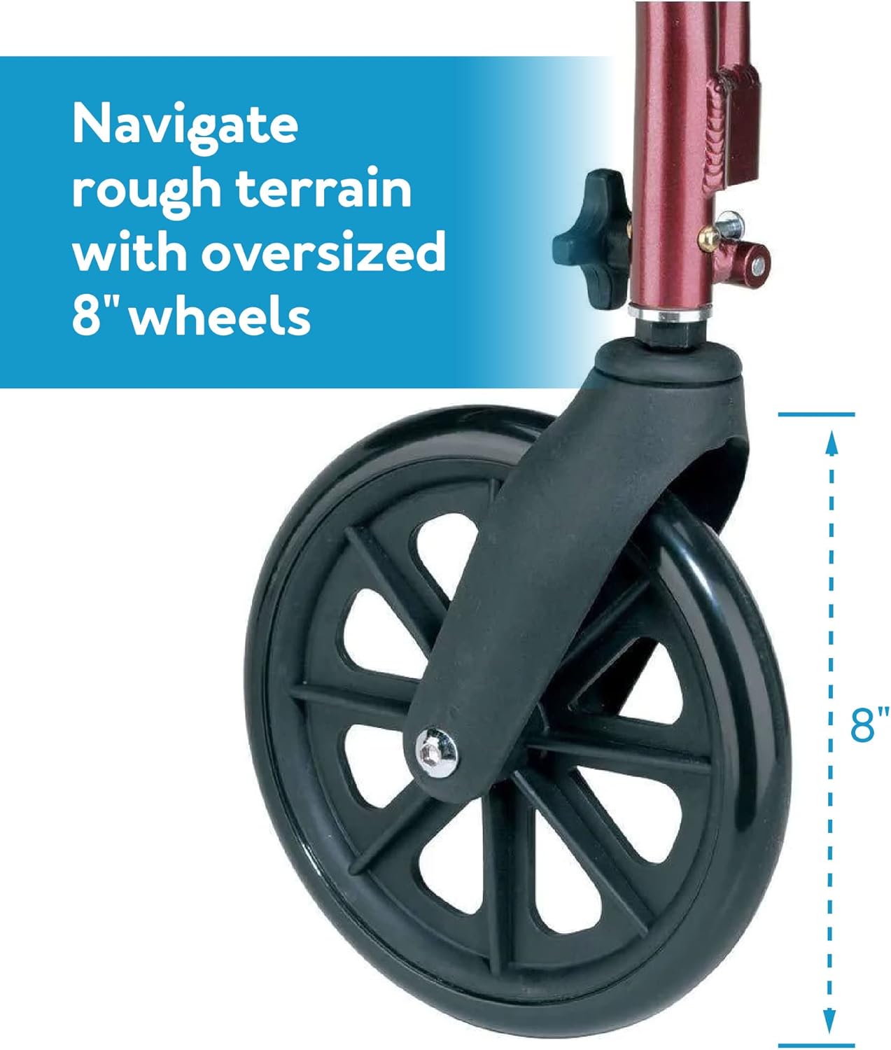 carex classics steel rollator