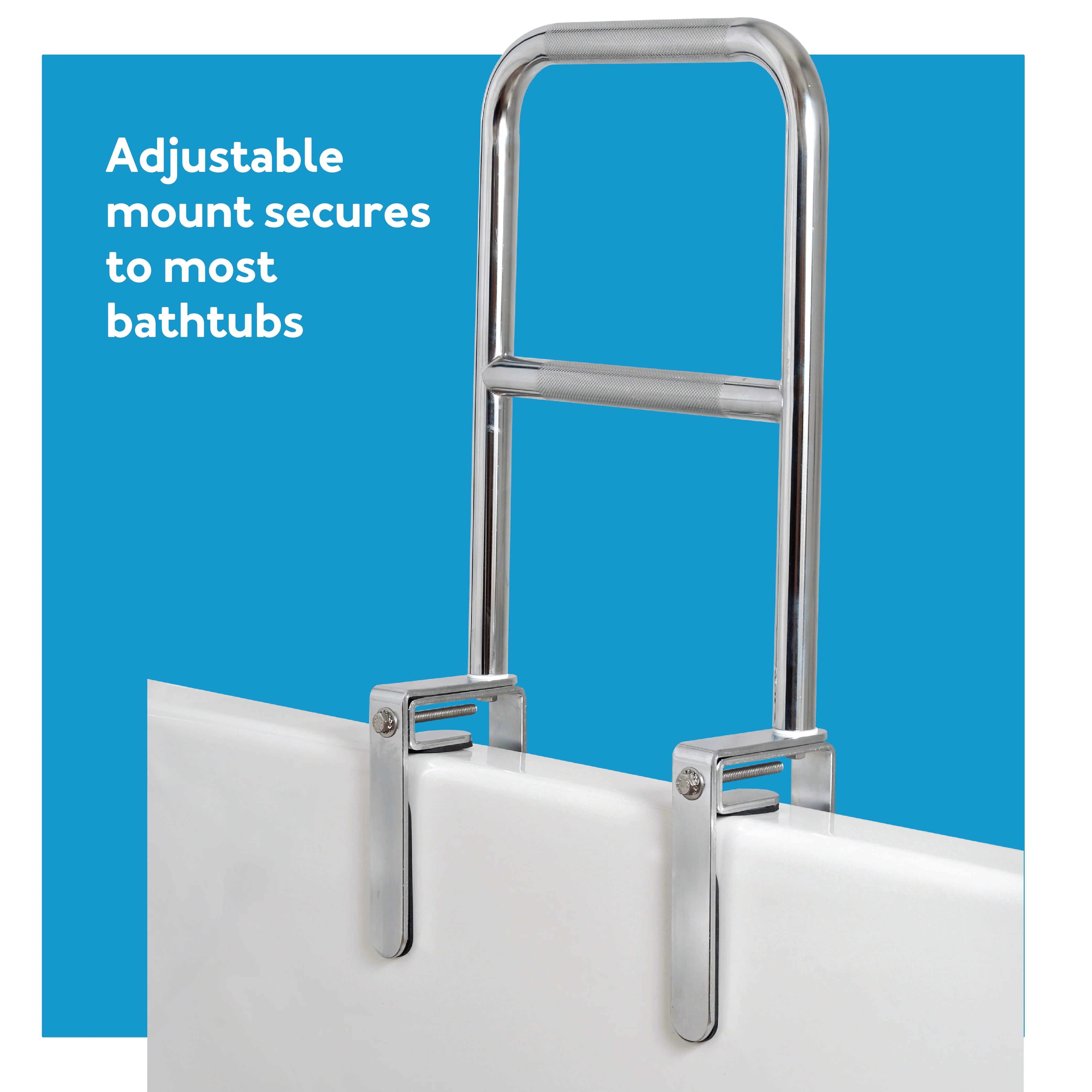 Carex Dual Level Bathtub Rail