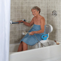 Carex Chrome Ultra Grip Bath Handle (16")
