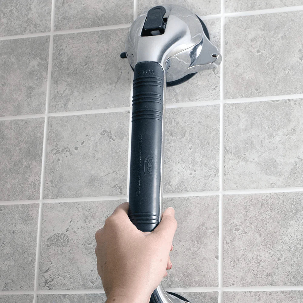 Carex Chrome Ultra Grip Bath Handle (16")