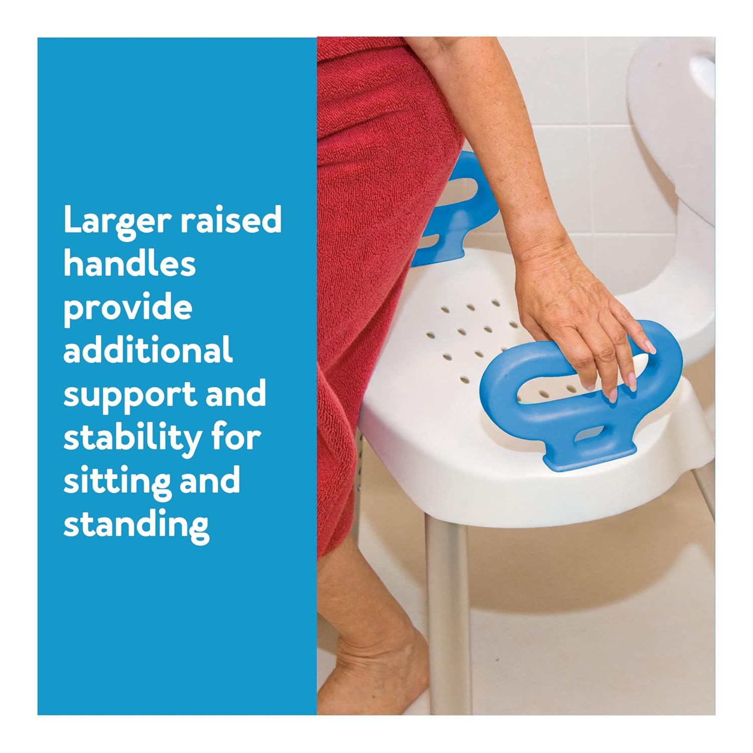 E Z shower seat for seniors
