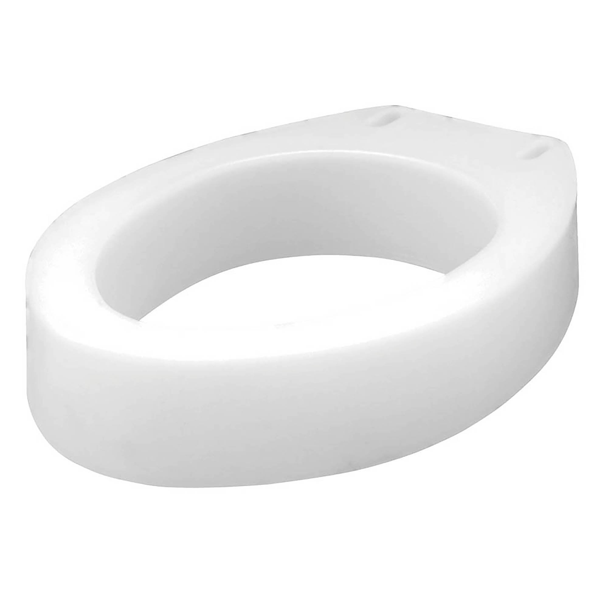 Raised Toilet Seat Carex 3 1/2 Inch Height Elongated 300 lbs. Weight Capacity
