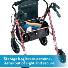 carex classics steel rollator