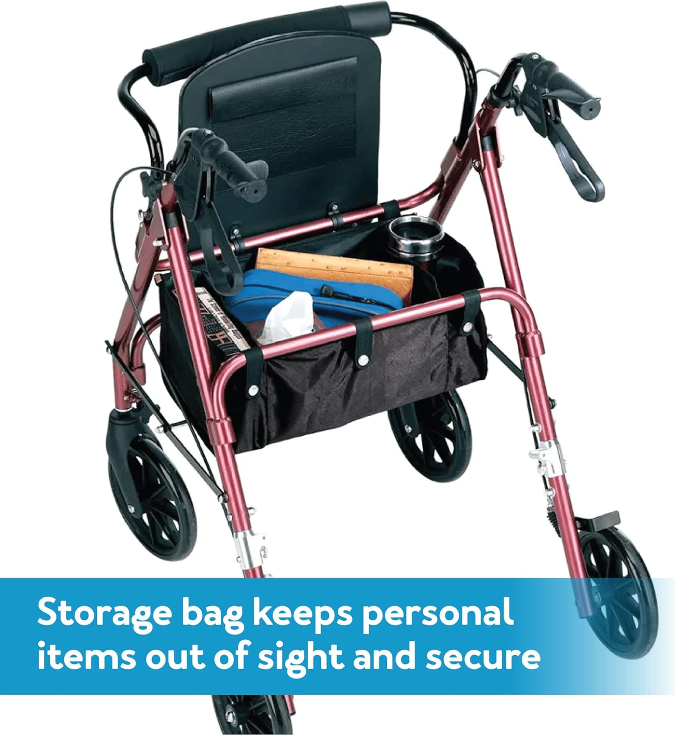 carex classics steel rollator